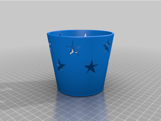 estrella taza by adán mac20 3d print model - Mito3D
