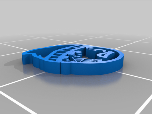 rich vagos keychain by bentor 3d print model - Mito3D