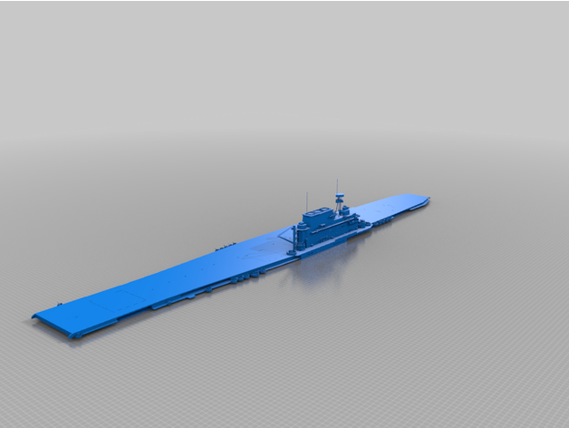 rc rahmen uss yorktown cv 5 by mdsw flugzeug träger steuerung cv5 unerschrocken verheerend halbem weg marine radio schiff wilde katze ww2 wwii 3D print model - Mito3D