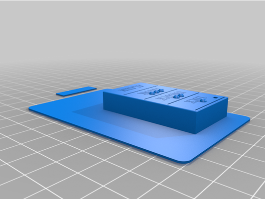 gr86 key card housing by milcc 3d print model - Mito3D