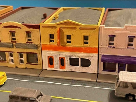 cidade construção us 3 compras z scale by bonnerbiber clube infantil modelo ferrovia estrada ferro trem trens n escala cenário terreno 3d print model - Mito3D