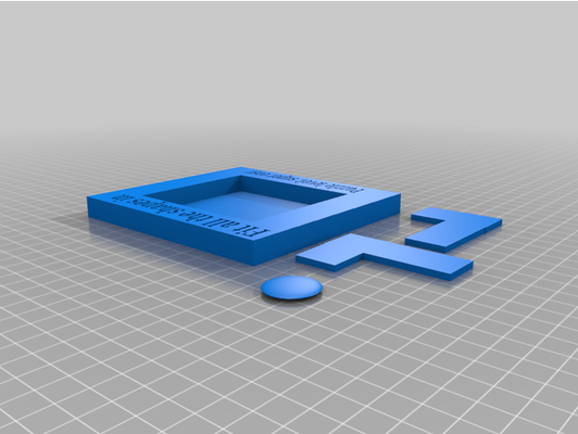 super einfach puzzle by iss popcat 3d print model - Mito3D