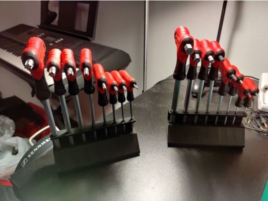 hex wrench holder torx parkside powerfix by g3ox alan key bit inbus lidl screw 3d print model - Mito3D