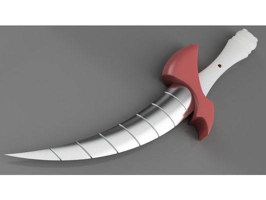 danganrompa - knife by amycantflynow cosplay danganronpa prop 3d print model - Mito3D