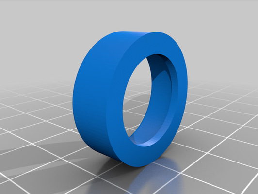 bump ring push button by 42pursuit 3d print model - Mito3D