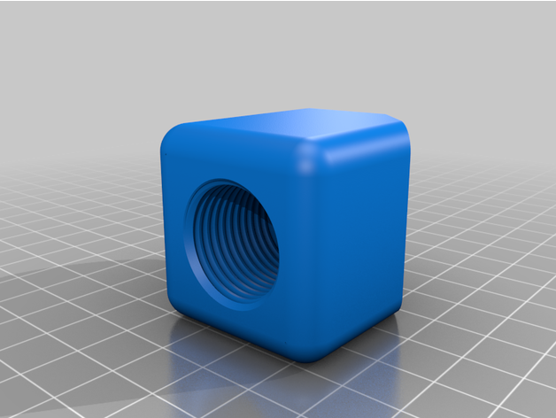 0 5in npt 90deg adapter by gklein55 3D print model - Mito3D