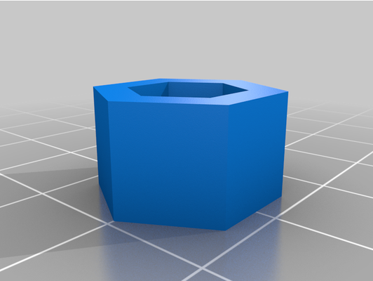10-16mm hex adapter by ryanflemington 3d print model - Mito3D
