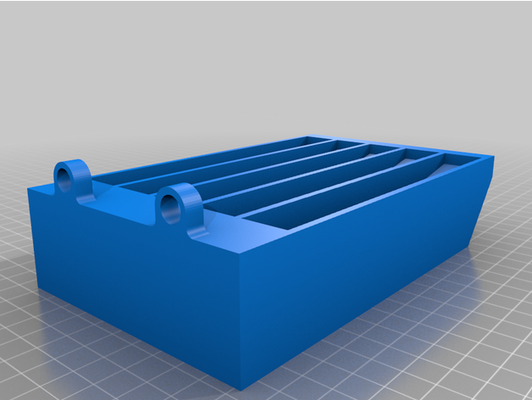 nido carro soporte fijo correcto talla agujeros by deftonador 3d print model - Mito3D