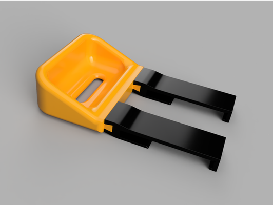 anycubic mega pro hotbed griff by netwalk i3 grip handle heizbett holder 3d print model - Mito3D