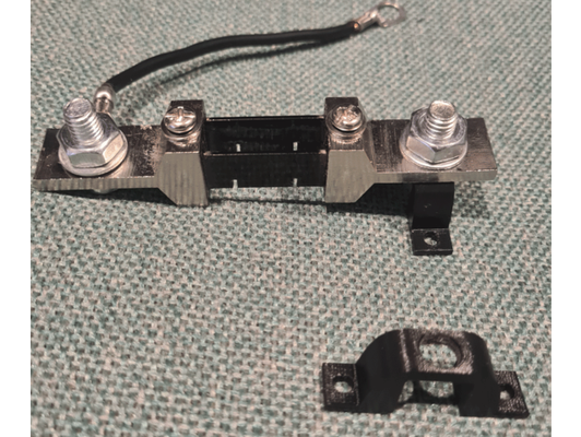 powertech battery shunt mount by soldierby nz solar 3d print model - Mito3D