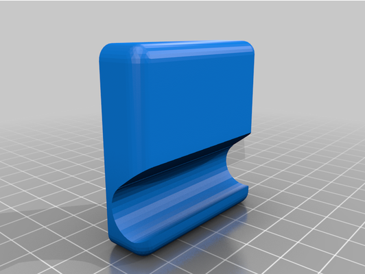 soporte sencillo paraca m vil by fabianmbaso teléfono estante movil 3d print model - Mito3D