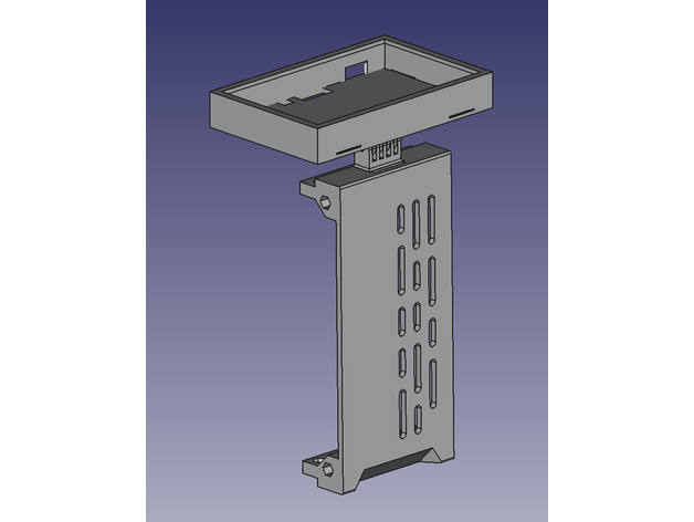 pi 4 3 tft cadre ratrig minion monter by rapideparesseuxorange 3D print model - Mito3D