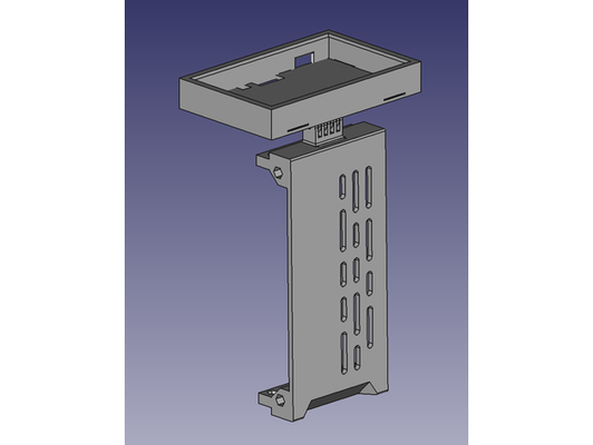 pi 4 3 tft cadre ratrig minion monter by rapideparesseuxorange 3d print model - Mito3D
