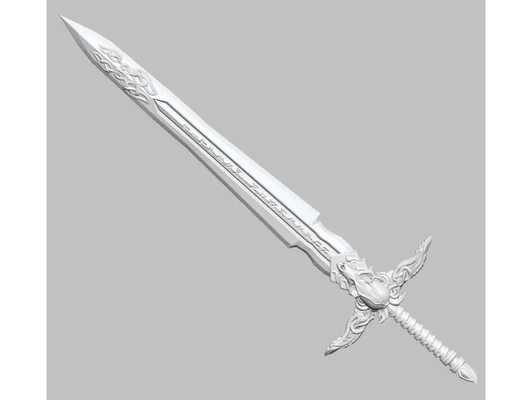 viking espada by 3dartguy dnd miniatura fantasia miniaturas 3d print model - Mito3D