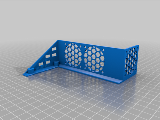 ttp conductores ventilador soporte by ajabadia tevo tarántula pro 3d print model - Mito3D