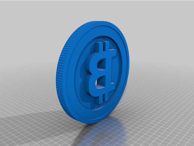 bitcoin by fantastikopablo 3D print model - Mito3D