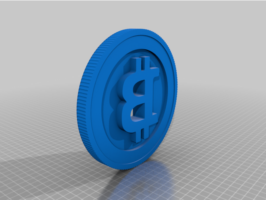 bitcoin by fantastiqueopablo 3d print model - Mito3D