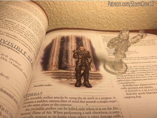 3 5 invisible harceleur by stormcrow13 dnd mini miniature 28mm 3d print model - Mito3D