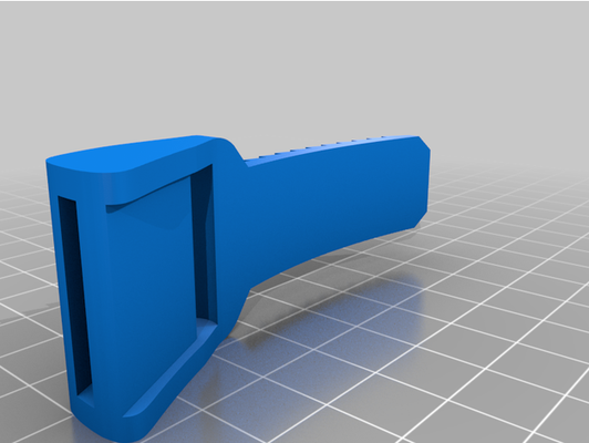 bike helmet buckle clip by xantx88 motorbike 3d print model - Mito3D