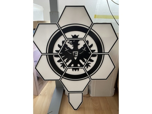 sge eintracht frankfurt startseite mantel by kryptisch hexaleaf 3d print model - Mito3D