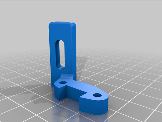 petsfang crtouch mount by truckerbob 3d print model - Mito3D