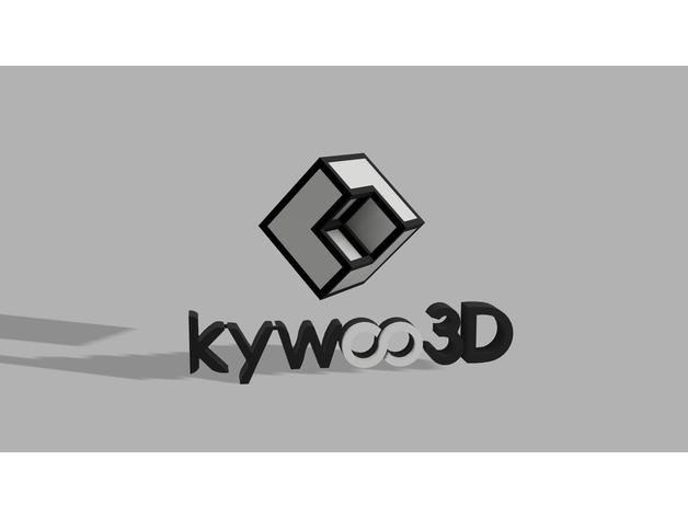 logotipo kywoo3d by blackmoon85 3d kywoo magnata 3D print model - Mito3D