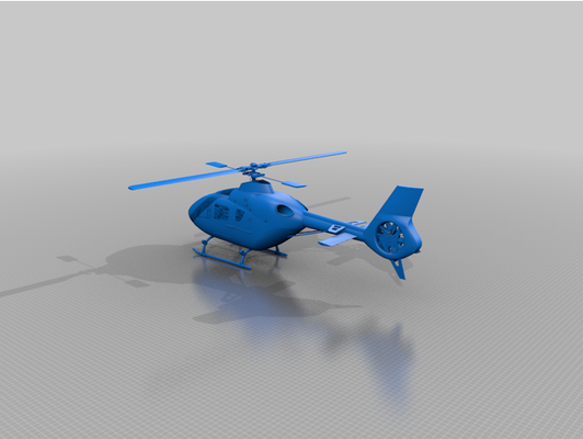 fuselage helicopter trex 450 by beltcp 3d print model - Mito3D