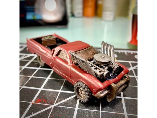 gaslands hotwheels autokill motori by niz5000 164 motore 3d print model - Mito3D