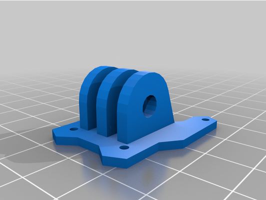 iflight chimera 4 gopro mounr by 3dpancake 3d print model - Mito3D