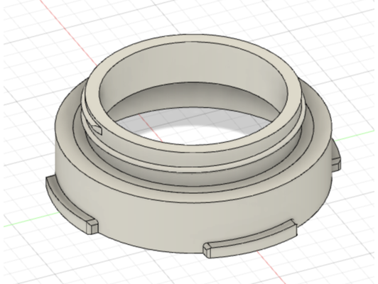 comandante c40 aeropresa tornillo base formas by forivall 3d print model - Mito3D