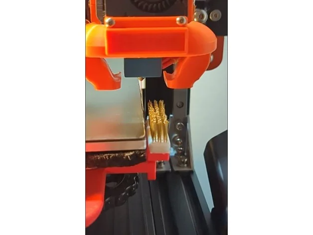 ender3 v2 auto ugello estrusore pulizia by astronewby 235x235 regolabile regolazione automatico pulito letto maniglia livellamento stampe creality ender 3 5 ender3pro ender3v2 pro filamento anti melma gcode riscaldato marlin stampa filettato inserire 3D print model - Mito3D