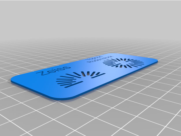 zeiss & topcon rodenstock schablone by legorj35 augenoptik schule zeichnen 3D print model - Mito3D