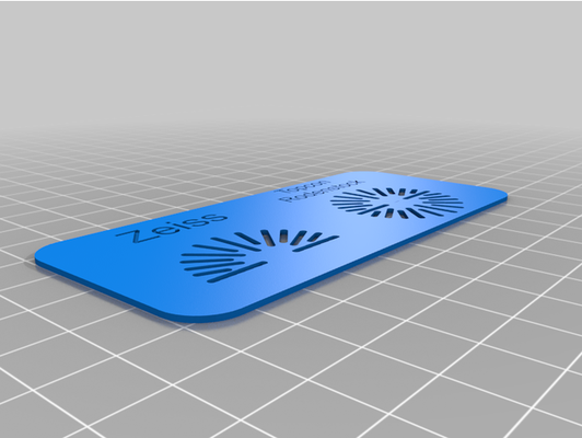 zeiss topcon rodenstock schablone by legorj35 óptica oftálmica escola desenhar 3d print model - Mito3D