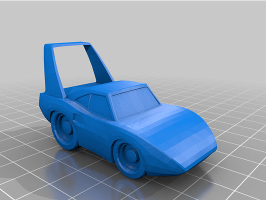 disney carro rei by 3dallaround 3d print model - Mito3D