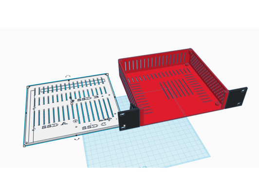 10 mitx case by michael kendir 3d print model - Mito3D