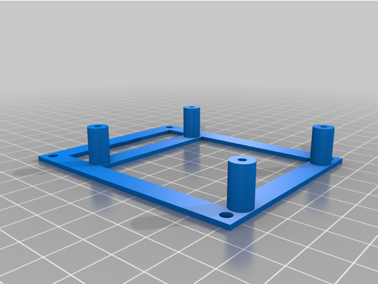 frambuesa pi 2 5 pulgada difícil manejar soporte by imprimirimprimirimprimir montar 3d print model - Mito3D