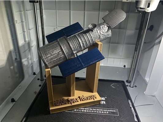 hubble espace télescope by grant401 modèle nasa 3d print model - Mito3D