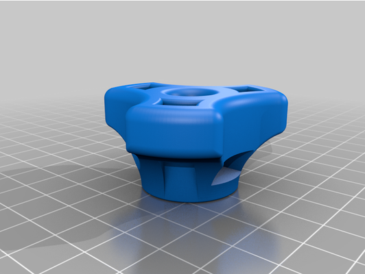 drehknopf m8 by légèrement ia bouton fil murmurer 3d print model - Mito3D