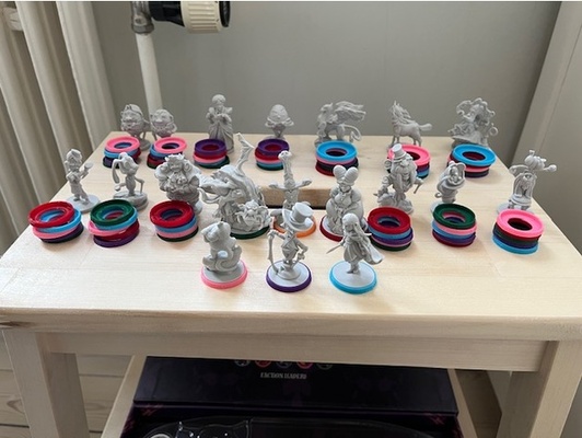 wunderland krieg minis basen by ian samhain 3d print model - Mito3D