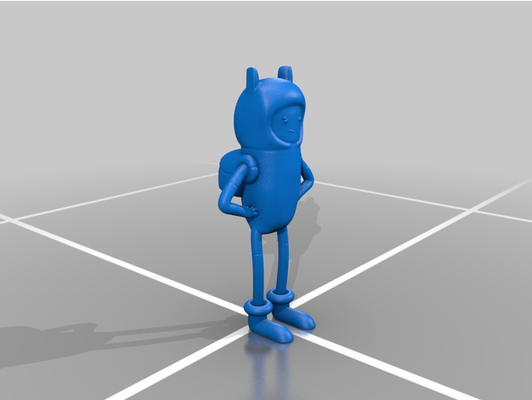 finn aventura by richybenco 3d print model - Mito3D