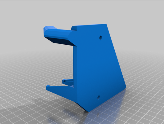 airsoft pistola parede monte by scottsneil 3d print model - Mito3D