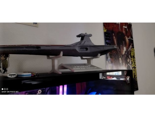 venator class star destroyer stand by 6pri1b spaceship starwars wars 3d print model - Mito3D