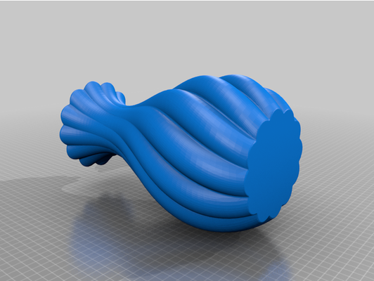 blume topf by abonnieren 3d print model - Mito3D