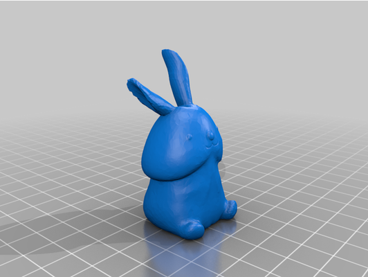 lapin by 1katzenmensch ding mur pâques 3d print model - Mito3D