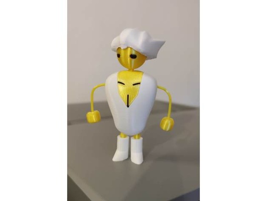 pc mestre raça cara pcmr by doce leite açao figura pcmasterrace 3d print model - Mito3D