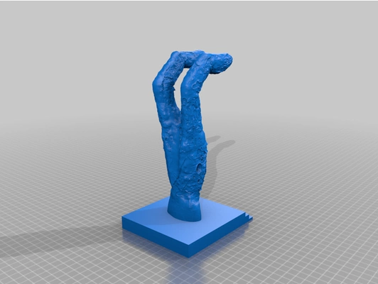 elden yüzük parmaklar kulaklık ayakta durmak by mp3junk3y yazılımdan kulp destek 3d print model - Mito3D