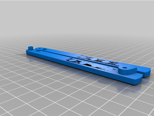 buracos feito bancada 62 balisong borboleta faca m3 fechos by fumbucker panda96734 3d print model - Mito3D