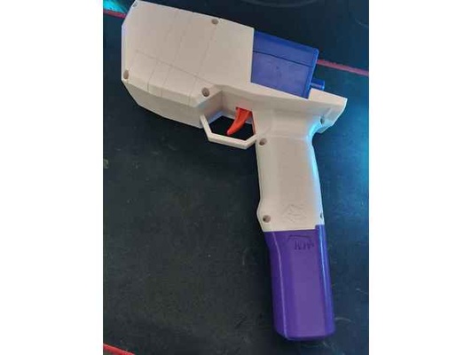 trabalhador mod furacão firmeza extensão xxl remixar by vazio nerf blaster 3d print model - Mito3D