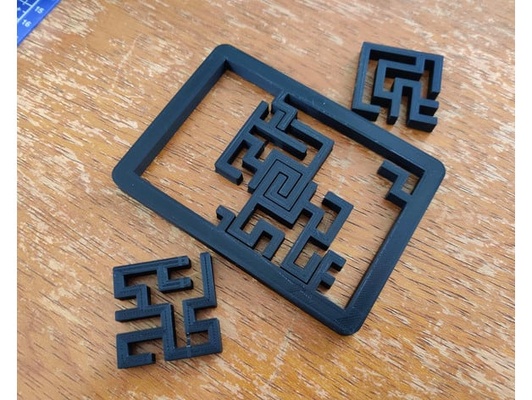 mad in china puzzle by fevereiro 3d print model - Mito3D