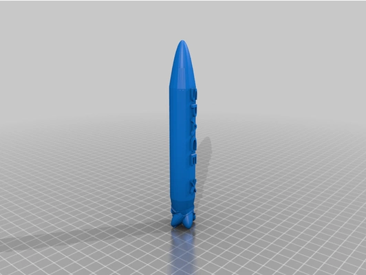 uzay x roket by kennith design studio 3d print model - Mito3D